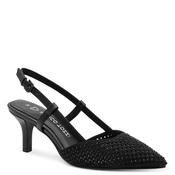 Marco Tozzi Womens Black Pointed Slingback Shoe 2-29667-46