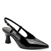Marco Tozzi Womens Patent Black Slingback Shoe 2-29609-47 image