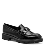 Marco Tozzi Womens Black Patent Slip On Shoe 2-24700-43 image