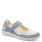 Marco Tozzi Womens Blue Velcro Strap Slip On Shoes 2-24716-46