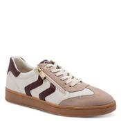 Marco Tozzi Womens Cream Side Zip Fashion Trainer 2-23739-44 image