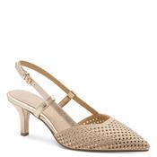 Marco Tozzi Womens Gold Pointed Slingback Shoe 2-29667-46