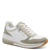 Marco Tozzi Womens Green Side Zip Fashion Trainer 2-23764-46