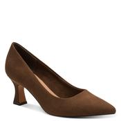 Marco Tozzi Womens Tan Slip On Low Heel Shoe 2-22418-41 image