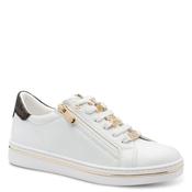 Marco Tozzi Womens White Side Zip Fashion Trainer 2-23745-46
