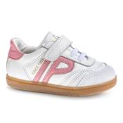 Pablosky Infant Girls White Leather Single Strap Sax Shoe - 062307 image