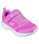 Skechers Girls Pink Mesh Slip On Trainer GO RUN 400 V2 - Venice Morning 303560L image