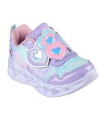 Skechers Infant Girls Slip In Light Up Trainer Heart Lights - Lovin Reflection 302693N image