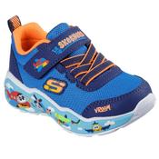 Skechers Boys Infants Blue Lace Up Play Scene Runner - 407312N image