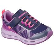 Skechers Boys Junior Navy Glide Step Sprint Lines Runner - 303686L image