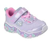 Skechers Girls Infants Purple S-Lights Lil Butterfly Bliss Runner - 303066N image