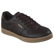 Skechers Mens Brown Lace Up Palmiro Monty Runner - 211459