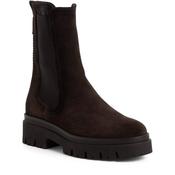 Tamaris Womens Brown Leather Socks High Ankle Boot 1-25992-41 image