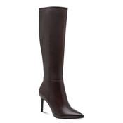 Tamaris Womens Brown Side Zip High Knee Boot 1-25556-45