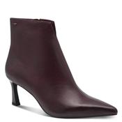 Tamaris Womens Burgundy Slip On Leather Ankle Boot 1-25320-47 image