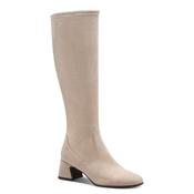 Tamaris Womens Taupe Side Zip Knee Boots 1-25520-45