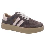Drilleys Brown Chunky Outsole Lace Up Fashion Trainer - Thirty Three image