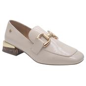Zanni &amp; Co Cream Dressy Slip On Block Heel Loafer - Zuluk