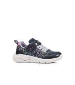 Geox Girls Navy Light Up Sparkle Runner Phyper J35GUA image