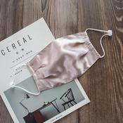 MULBERRY SILK PLEATED FACE MASK