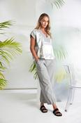 NAYA WIDE LEG WITH TUCK HEM DETAIL