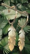 Leaf Hoop Gold image