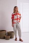 NAYA CUFF TROUSERS WITH PLEATED FROM WITH PATCH POCKET