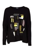 NAYA Colour Block Placement Print Top image