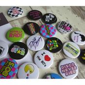 Button Badges (Set of 25)
