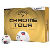 Callaway Chrome 26 Tour Blu/Red Tru Track Balls Dozen Blue - Red