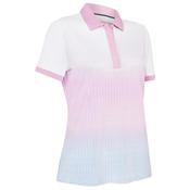 Callaway Ladies Chev Gradient Polo Shirt White (123) image