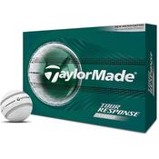 Taylor MadeTour Response 26 Stripe Ball Dozen White