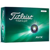 Titleist AVX 2024 Golf Balls Dozen White