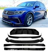 VW Tiguan MK2 R-Line 2015-2020 Aero Body Kit In Gloss Black