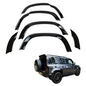 LAND ROVER DEFENDER 110 2020 ON – WHEEL ARCH KIT – GLOSS BLACK