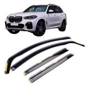 BMW X5 G05 2019 ON STX INTERNAL WIND DEFLECTORS - 4PCS - CLIP IN FITMENT - DARK