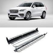 RUNNING BOARDS SIDE STEPS VOLVO XC90 SPA (2015-UP) BRILLIANT BLACK