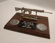 FN FAL Pewter Model- 2 Coins