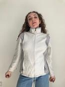 White North Face Fullzip Fleece (M)