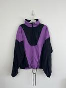 Vintage Purple Grid Shell Jacket (M)