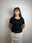 Vintage Glitter Daisy Top