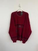 Vintage Red Design Knit (L)