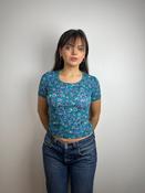 Vintage Blue Flower Top image