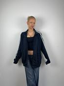 Vintage Navy Adidas Classic Zip Up (L)