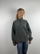 Vintage Grey Sergio Tacchini Zip Up Fleece (L)