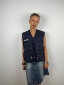 Vintage Navy Hunting Vest (S)