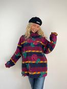 Vintage Fila Pullover Floral Fleece (XL)