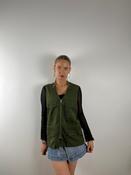 Vintage Green Hunting Vest (S)