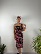 Vintage Cowl Neck Sun Dress (S)