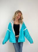 Vintage Vibrant Blue Shell Jacket (L)